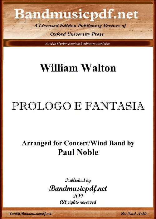 Prologo e Fantasia (Concert Band - Score and Parts)