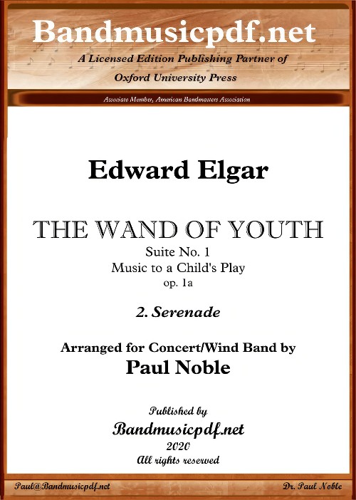 The Wand of Youth, Suite No.1 - II. Serenade (Concert Band - Score and Parts)