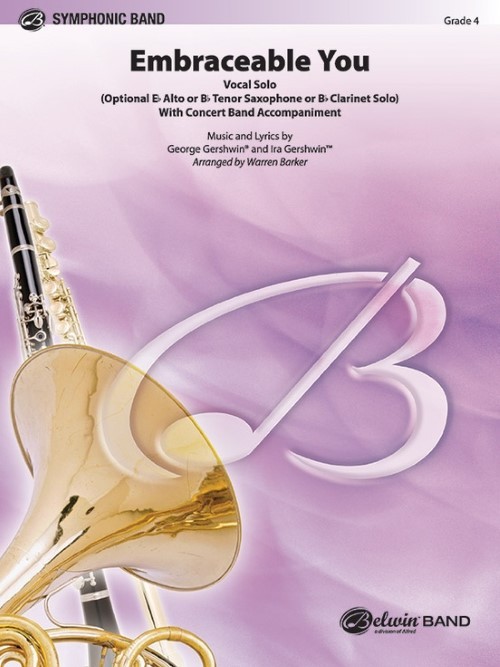 Embraceable You (Vocal or Instrumental Solo with Concert Band - Score and Parts)