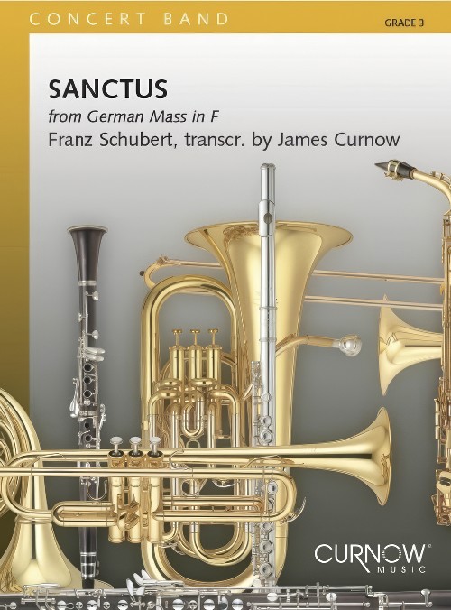 Sanctus (from German Mass in F) (Concert Band - Score and Parts)