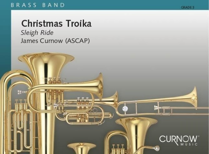 Christmas Troika (Brass Band - Score and Parts)