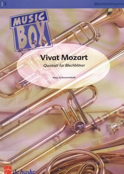 Vivat Mozart (Brass Quintet - Score and Parts)