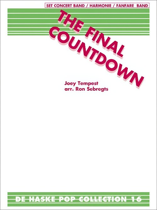 The Final Countdown (Concert Band - Score and Parts)