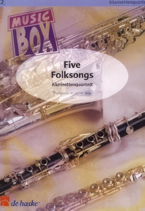 Five Folksongs (Clarinet Quartet - Score and Parts)