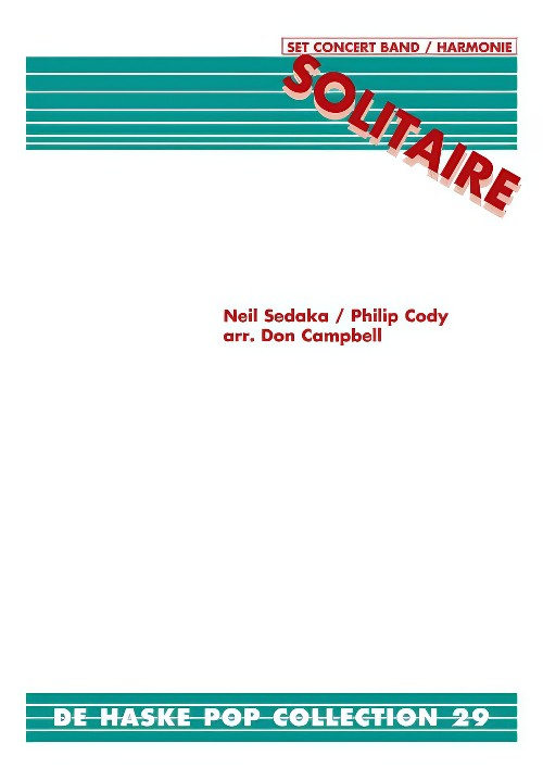 Solitaire (Concert Band - Score and Parts)