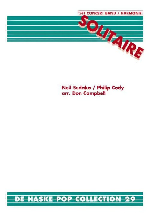 Solitaire (Brass Band - Score and Parts)