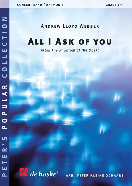 All I Ask Of You (Concert Band - Score and Parts)