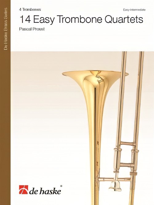 14 Easy Trombone Quartets (Trombone Quartet - Score and Parts)