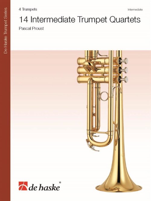 14 Intermediate Trumpet Quartets (Trumpet Quartet - Score and Parts)