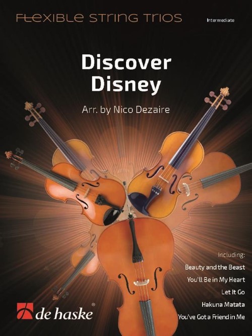 Discover Disney (Flexible String Trio - Score and Parts)