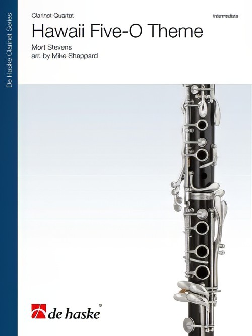 Hawaii Five-0 Theme (Clarinet Quartet - Score and Parts)