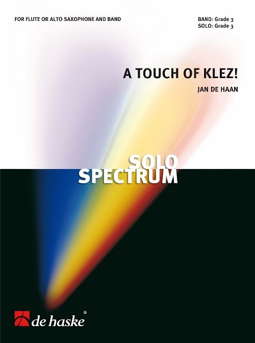 A Touch of Klez! (Flute or Alto Saxophone Solo with Concert Band - Score and Parts)