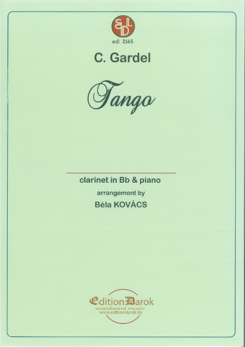 Tango (Clarinet and Piano)