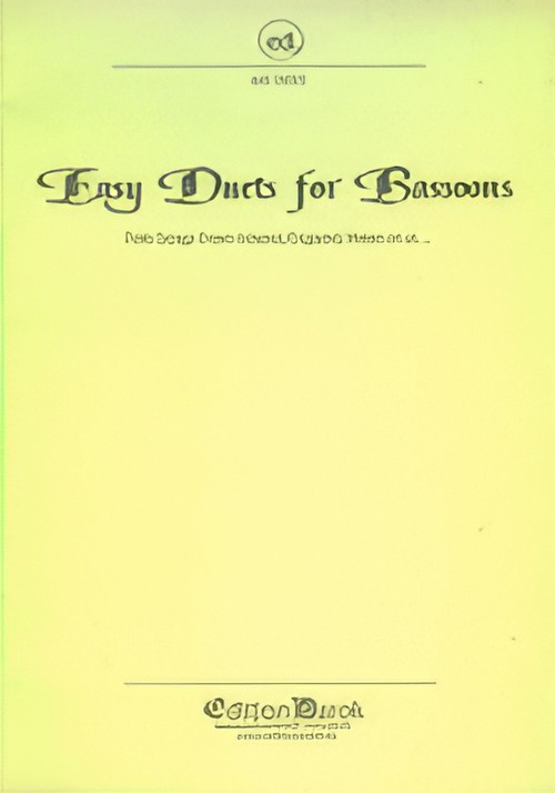 Easy Duets for Bassoons