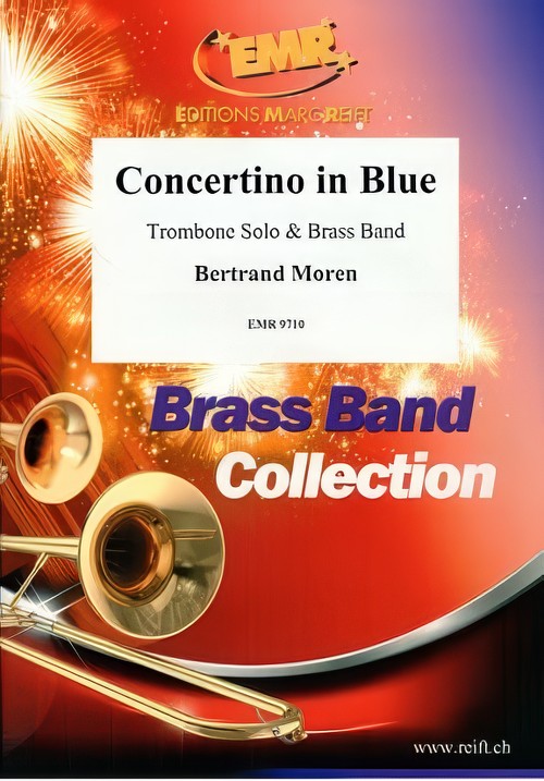 Concertino in Blue (Trombone Solo with Brass Band - Score and Parts)