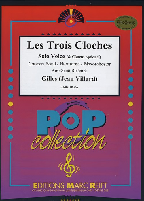 LES TROIS CLOCHES (Solo Voice with Intermediate Concert Band and opt. SATB Choir)