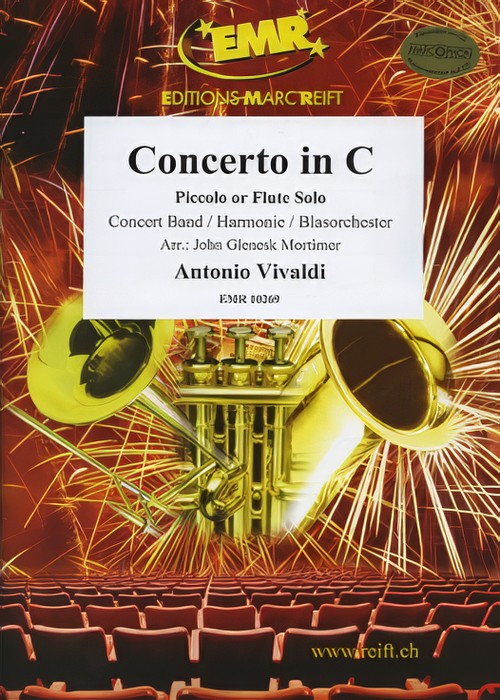 CONCERTO IN C (Piccolo or Flute Solo with Advanced Concert Band)