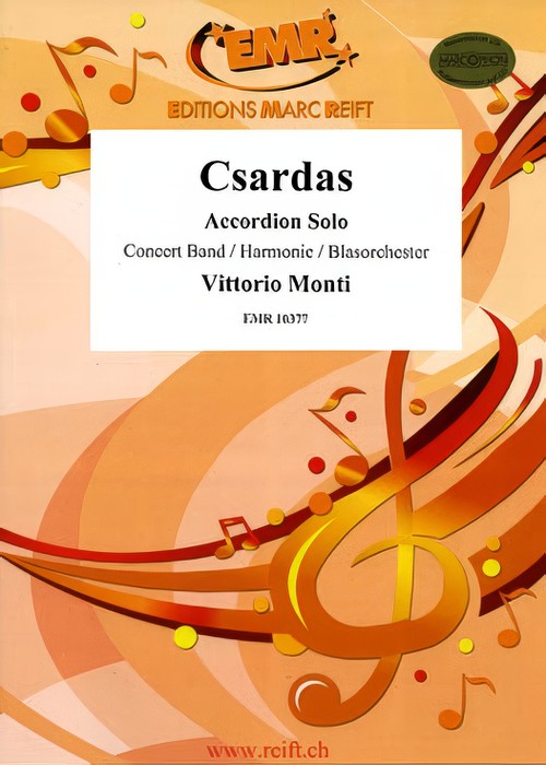 CSARDAS (Accordion Solo with Advanced Concert Band)