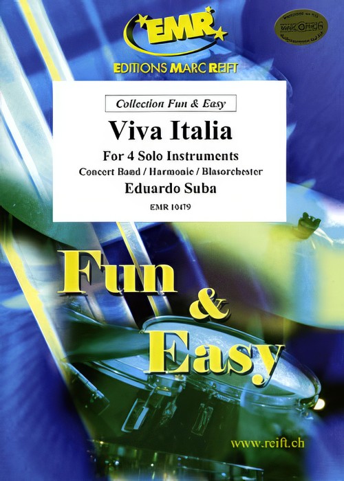 VIVA ITALIA (Flexible Quartet with Easy Concert Band)