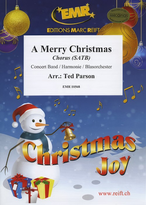 MERRY CHRISTMAS, A (SATB Chorus with Advanced Concert Band)