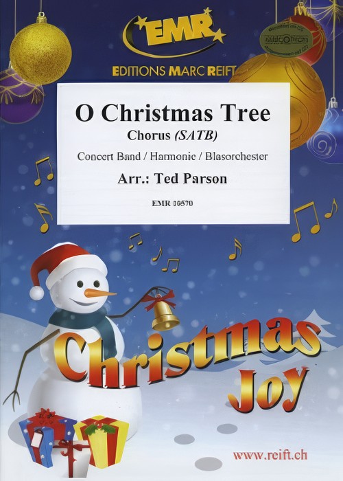 O Christmas Tree (SATB Chorus with Concert Band - Score and Parts)