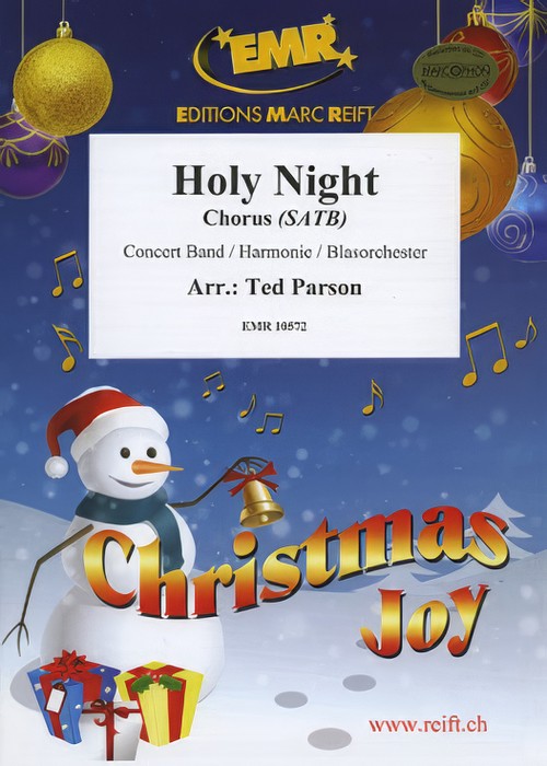 HOLY NIGHT (SATB Chorus with Intermediate Concert Band)