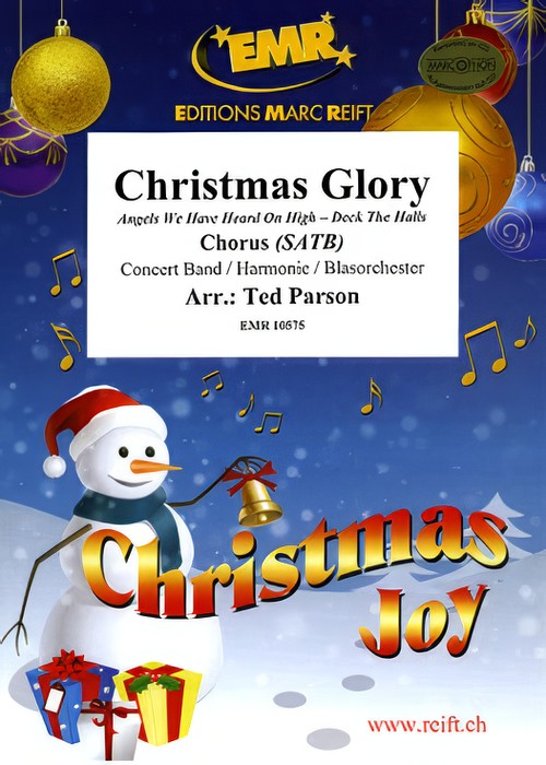 CHRISTMAS GLORY (SATB Chorus with Advanced Concert Band)