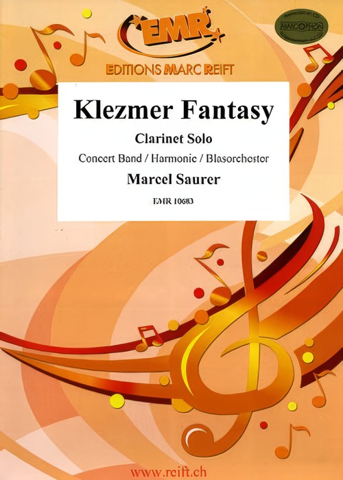 KLEZMER FANTASY (Clarinet Solo with Intermediate Concert Band)