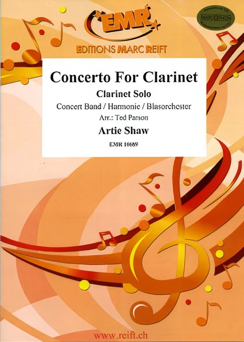 CONCERTO FOR CLARINET (Clarinet Solo with Advanced Concert Band)