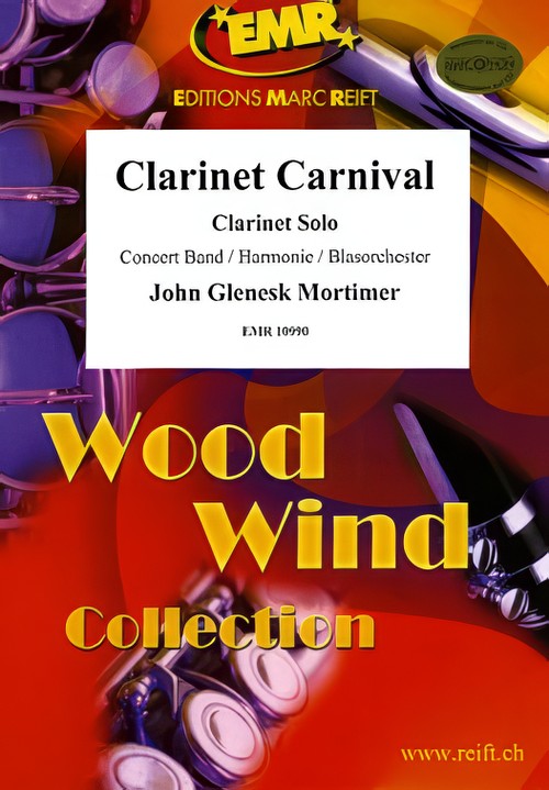 CLARINET CARNIVAL (Clarinet Solo with Advanced Concert Band)