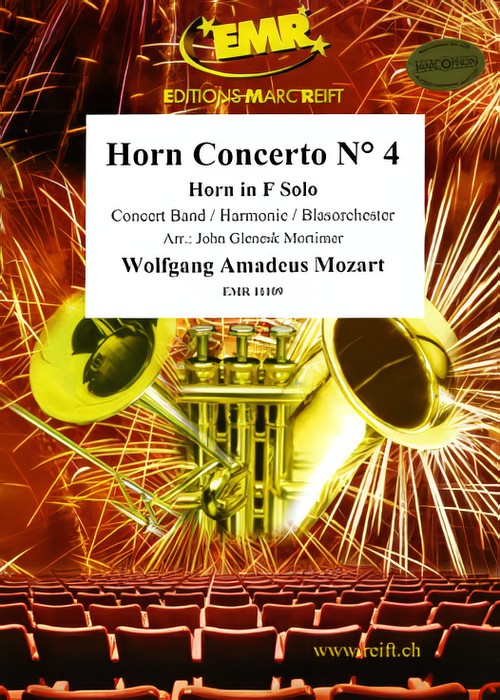 HORN CONCERTO No.4 (F Horn Solo with Advanced Concert Band)