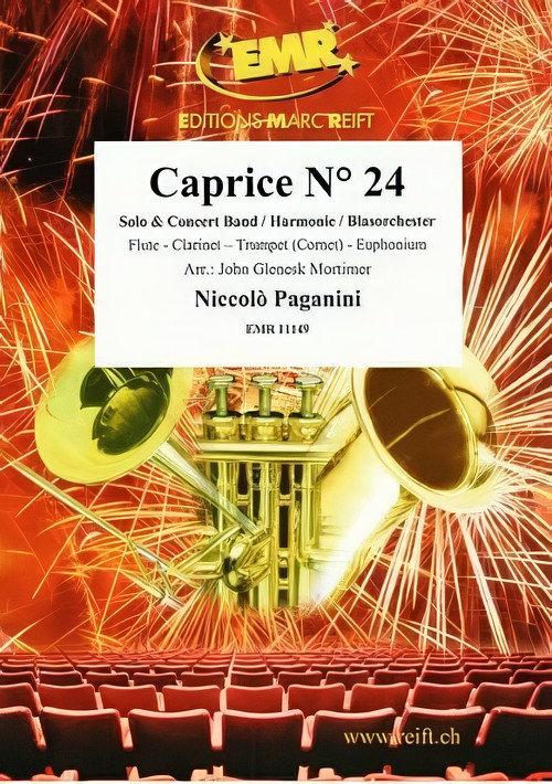 Caprice No.24 (Flexible Solo with Concert Band - Score and Parts)