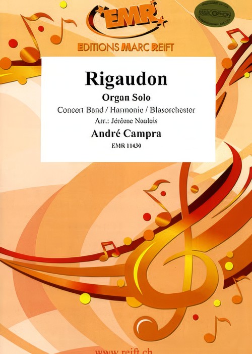 RIGAUDON (Organ Solo with Intermediate Concert Band)