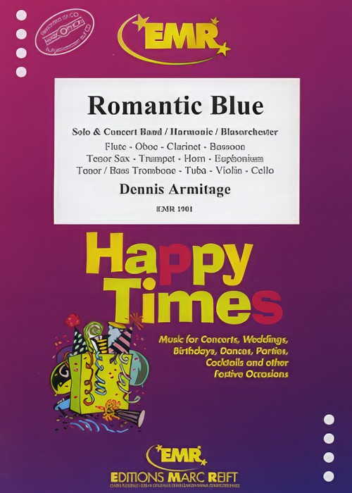 ROMANTIC BLUE (Flexible Solo with Intermediate Concert Band)