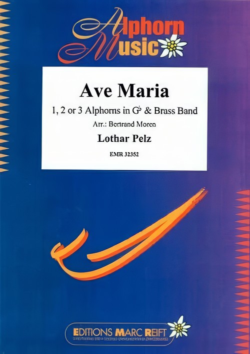 Ave Maria (Alphorn Feature with Brass Band - Score and Parts)