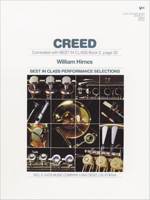 Creed (Concert Band - Score and Parts)