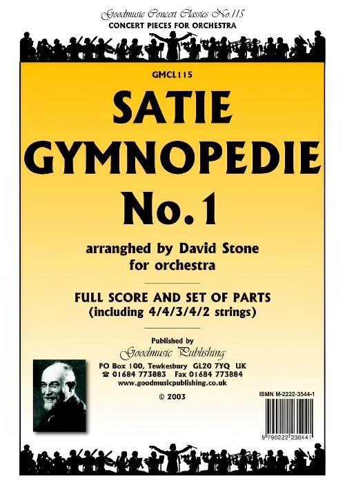 Gymnopedie No.1 (Full or String Orchestra - Score and Parts)