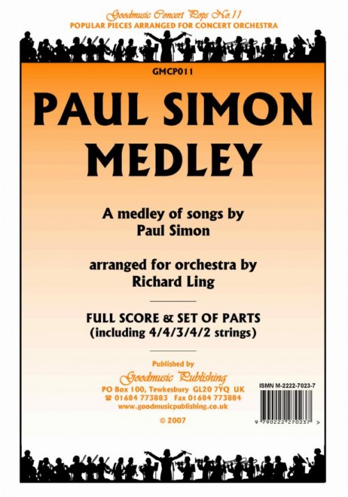 Paul Simon Medley (Full Orchestra - Score and Parts)