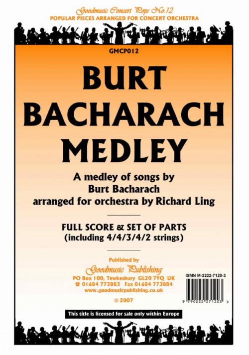 Burt Bacharach Medley (Full Orchestra - Score and Parts)