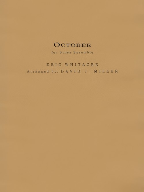 October (Brass Ensemble - Score and Parts)