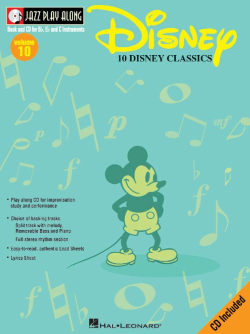 Disney: 10 Disney Classics (Bb, Eb and C Instruments Book with CD)