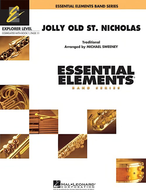 Jolly Old St. Nicholas (Concert Band - Score and Parts)