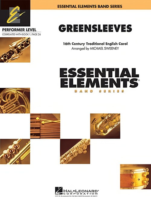 Greensleeves (Concert Band - Score and Parts)