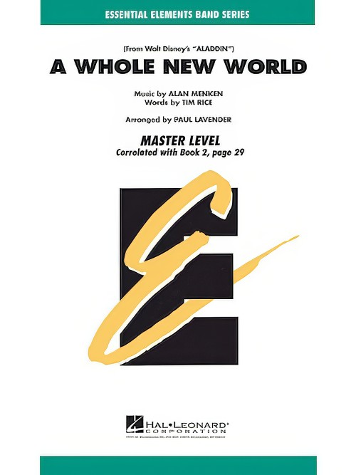 A Whole New World (Concert Band - Score and Parts)