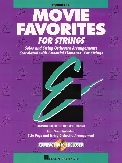 Movie Favorites for Strings (Conductor Book with CD)