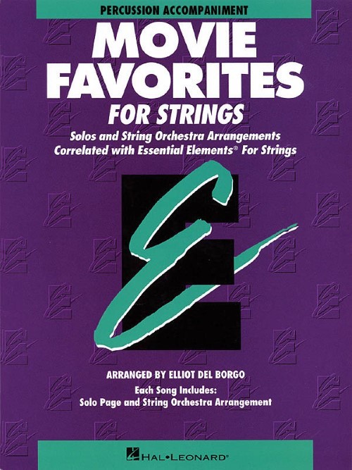 Movie Favorites for Strings (Percussion Accompaniment)