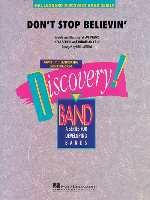 Don't Stop Believin' (Concert Band - Score and Parts)