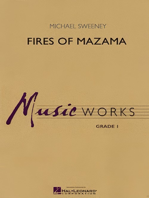 Fires of Mazama (Concert Band - Score and Parts)