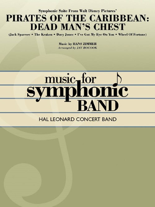 Pirates of the Caribbean: Dead Man's Chest, Symphonic Suite (Concert Band - Score and Parts)