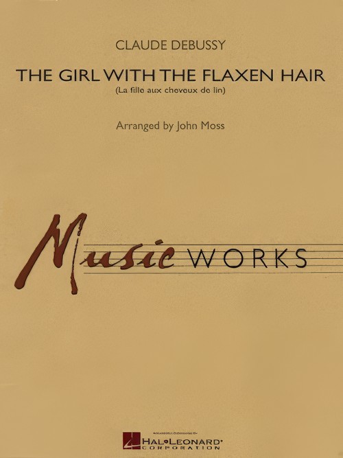 Girl with the Flaxen Hair (Alto Sax or English Horn Solo with Concert Band - Score and Parts)